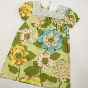 Mixed pattern shift dress | 3T | Blueberry Twirl